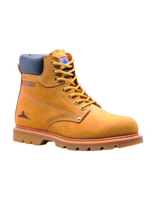 Honey Welted Safety Boot